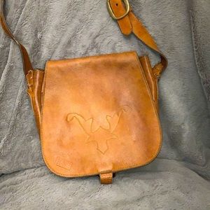 Vintage 1970’s Frye Saddle Bag Purse